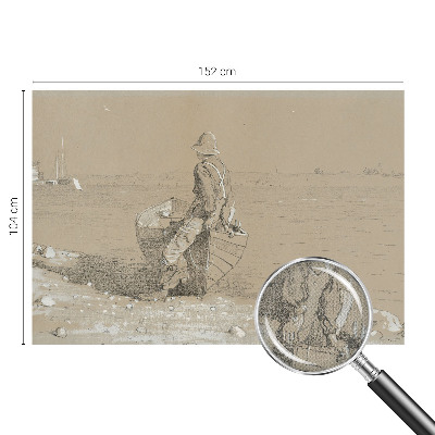 Tapeta fotograficzna z nostalgiczną sceną