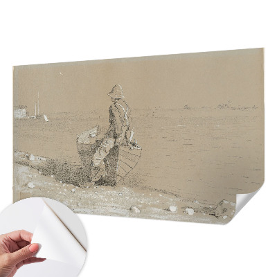 Tapeta fotograficzna z nostalgiczną sceną
