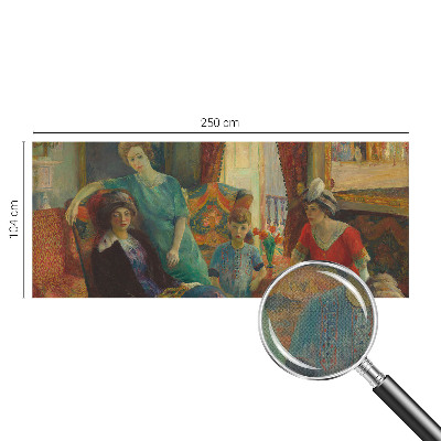 Nowoczesna fototapeta do salonu o klasycznej elegancji