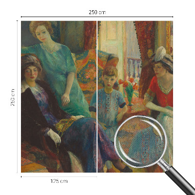 Nowoczesna fototapeta do salonu o klasycznej elegancji