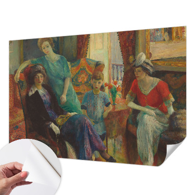 Nowoczesna fototapeta do salonu o klasycznej elegancji