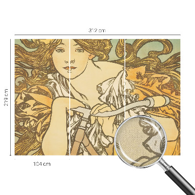 Dekoracyjna fototapeta na ścianę wiosenna elegancja w delikatnych, pastelowych barwach