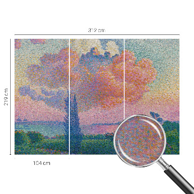 Tapeta fotograficzna z kolorowym pejzażem