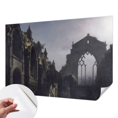 Tapeta fotograficzna z motywem gotyckich ruin