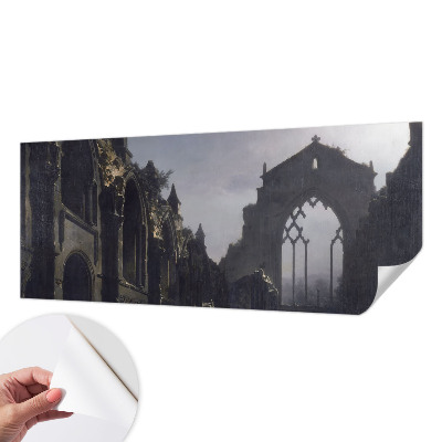 Tapeta fotograficzna z motywem gotyckich ruin