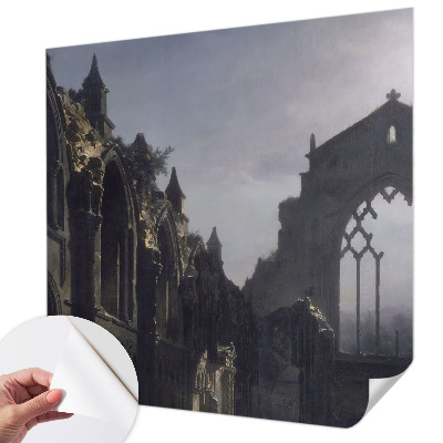 Tapeta fotograficzna z motywem gotyckich ruin