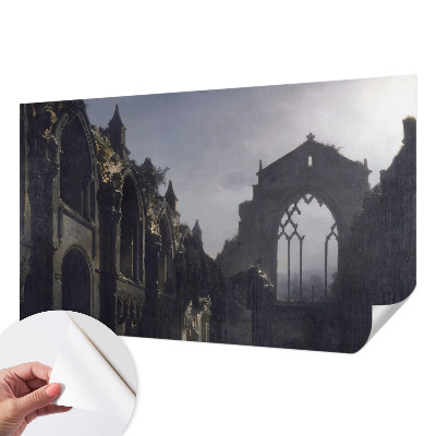 Tapeta fotograficzna z motywem gotyckich ruin