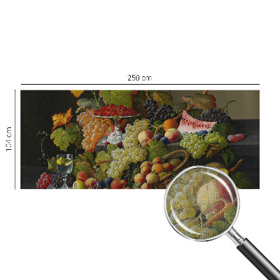 Dekoracyjna fototapeta na ścianę z motywem owocowej kompozycji