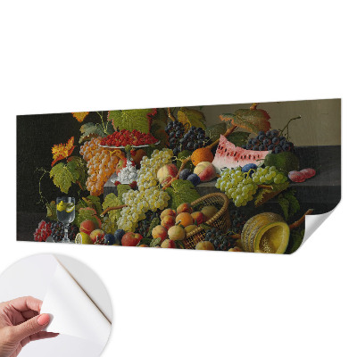 Dekoracyjna fototapeta na ścianę z motywem owocowej kompozycji