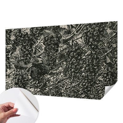 Nowoczesna fototapeta do salonu z nadrukiem w motyw winogron
