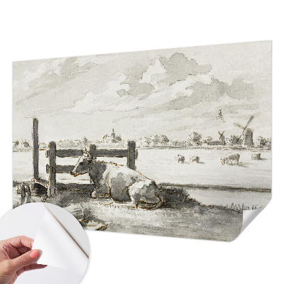 Nowoczesna fototapeta do salonu Wiejska sielanka