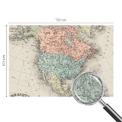 Fototapeta na ścianę Fototapeta na ścianę Historyczna mapa