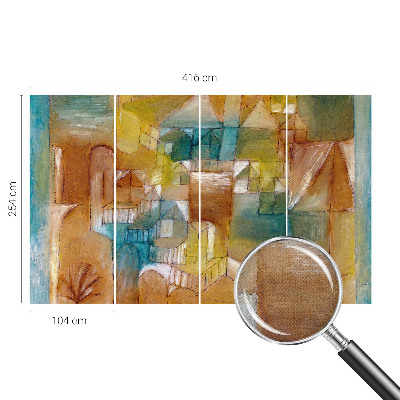 Tapeta fotograficzna samoprzylepna z geometrycznym wzorem