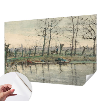 Tapeta fotograficzna Zimowy krajobraz