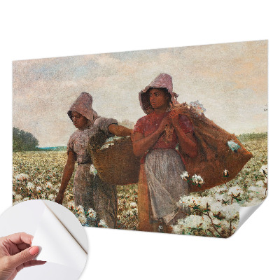 Fototapeta samoprzylepna z nadrukiem Praca na polu