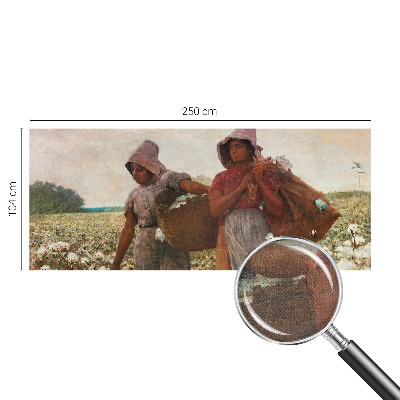 Fototapeta samoprzylepna z nadrukiem z motywem pracy na polu