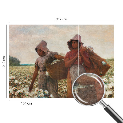 Fototapeta samoprzylepna z nadrukiem z motywem pracy na polu
