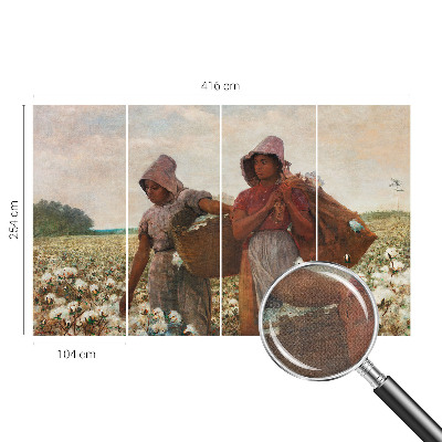 Fototapeta samoprzylepna z nadrukiem z motywem pracy na polu