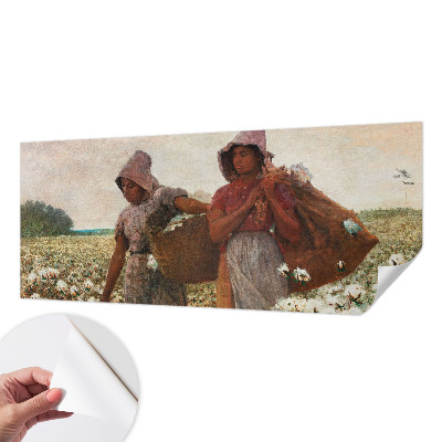Fototapeta samoprzylepna z nadrukiem z motywem pracy na polu