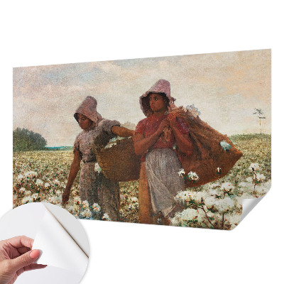 Fototapeta samoprzylepna z nadrukiem z motywem pracy na polu