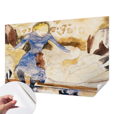 Dekoracyjna fototapeta na ścianę Kobiecy spokój