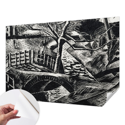 Tapeta fotograficzna z motywem architektonicznego krajobrazu