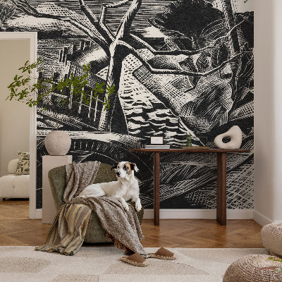Tapeta fotograficzna z motywem architektonicznego krajobrazu