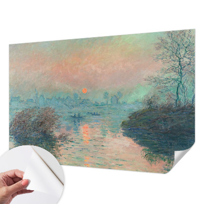 Nowoczesna fototapeta do salonu Nastrojowy zmierzch