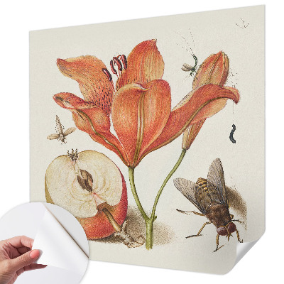 Fototapeta na ścianę z botaniczną ilustracją