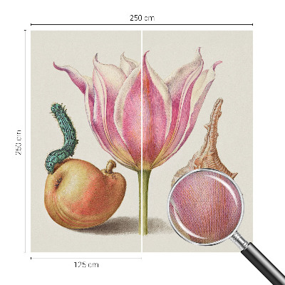 Nowoczesna fototapeta do salonu z motywem „Naturalna symbioza”