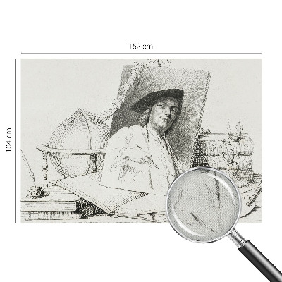 Tapeta fotograficzna samoprzylepna z artystycznym portretem