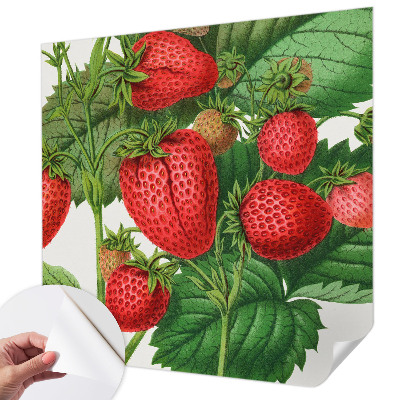 Fototapeta samoprzylepna do sypialni z motywem letnich owoców