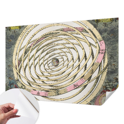 Tapeta fotograficzna z motywem kosmicznej spirali