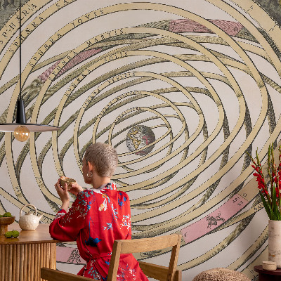 Tapeta fotograficzna z motywem kosmicznej spirali