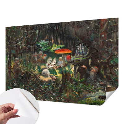 Fototapeta na ścianę z motywem baśniowego lasu