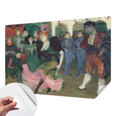 Fototapeta samoprzylepna do sypialni z motywem tańca balowego