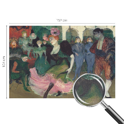 Fototapeta samoprzylepna do sypialni z motywem tańca balowego