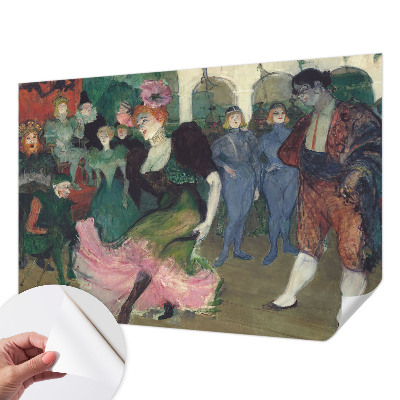Fototapeta samoprzylepna do sypialni z motywem tańca balowego