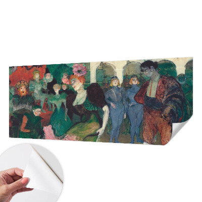 Fototapeta samoprzylepna do sypialni z motywem tańca balowego