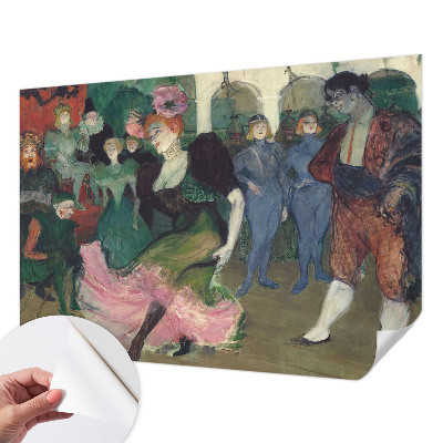 Fototapeta samoprzylepna do sypialni z motywem tańca balowego