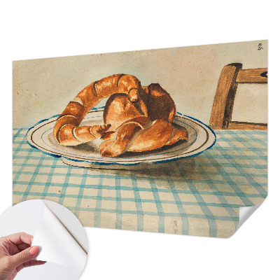 Tapeta fotograficzna samoprzylepna z motywem kuchennych wypieków