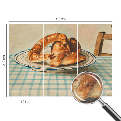 Tapeta fotograficzna samoprzylepna z motywem kuchennych wypieków