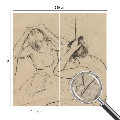 Tapeta fotograficzna samoprzylepna z artystycznym, eleganckim wzorem