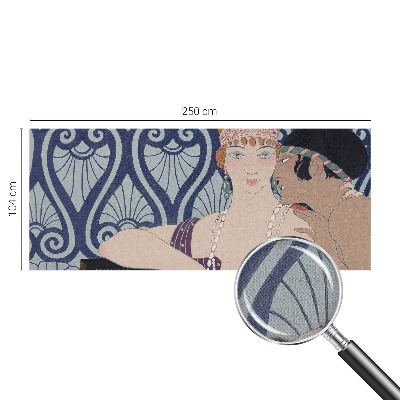 Fototapeta samoprzylepna z nadrukiem z motywem artystycznej pary