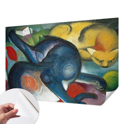 Tapeta fotograficzna Kocie artystwo