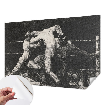 Fototapeta na ścianę z motywem pojedynku bokserów