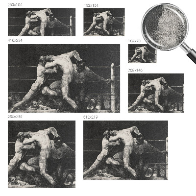 Fototapeta na ścianę z motywem pojedynku bokserów