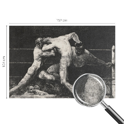 Fototapeta na ścianę z motywem pojedynku bokserów