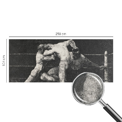 Fototapeta na ścianę z motywem pojedynku bokserów
