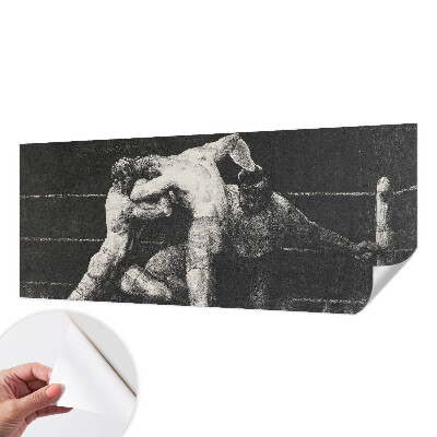 Fototapeta na ścianę z motywem pojedynku bokserów